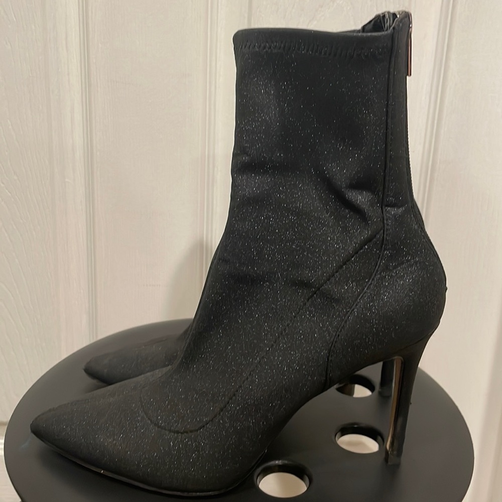 Sparkling Dress Booties Size 7.5